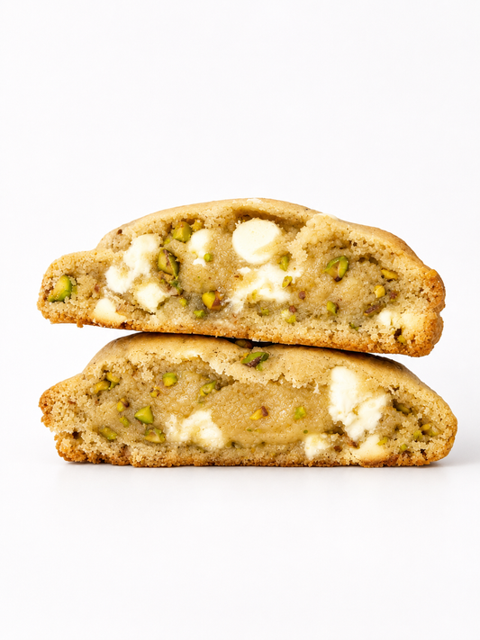 White Chocolate Pistachio Lactation Cookies