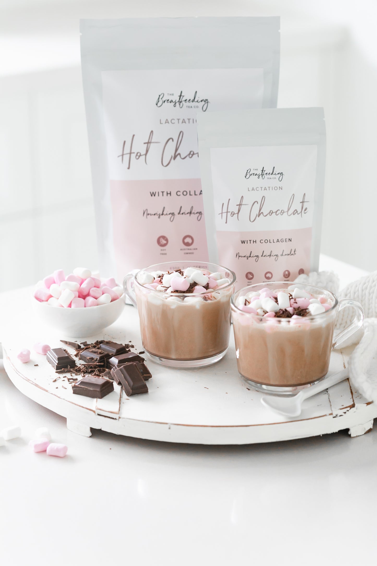 Lactation Hot Chocolate with Collagen (DF, SF)
