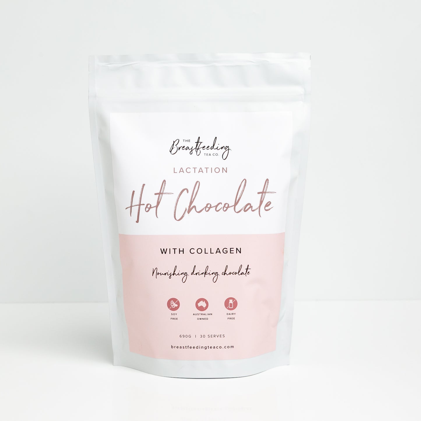 Lactation Hot Chocolate with Collagen (DF, SF)